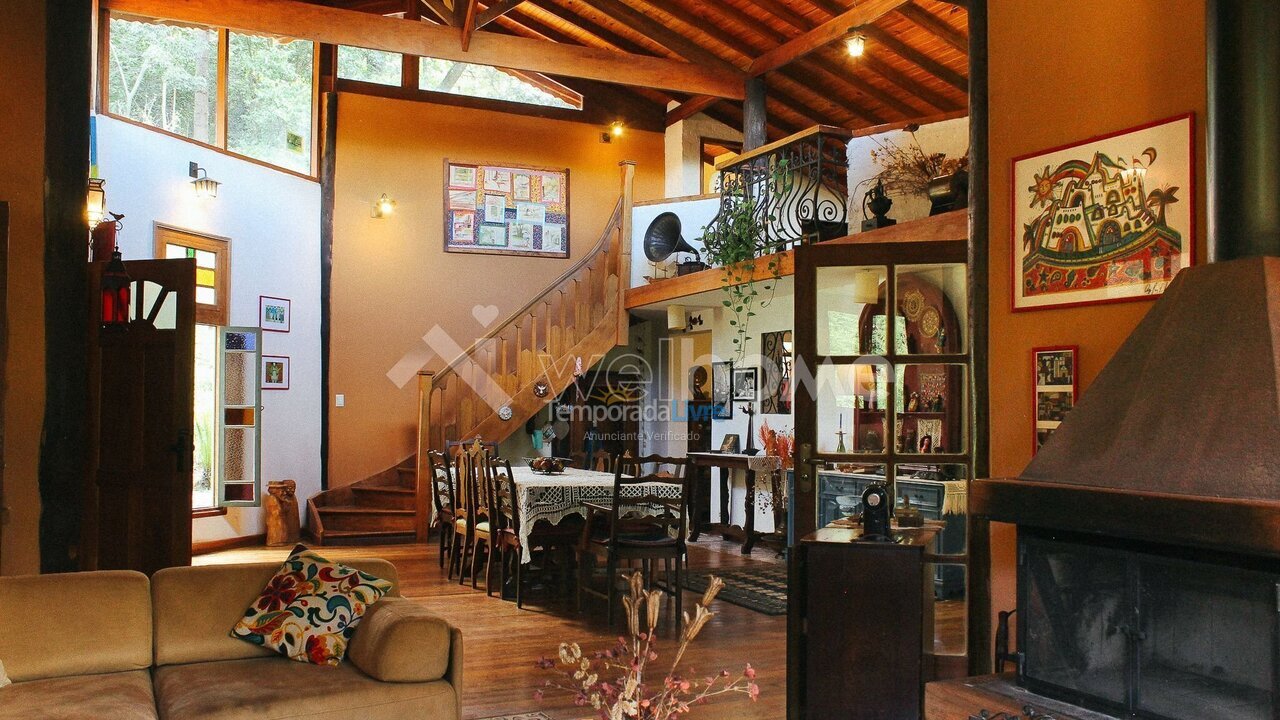 Casa para alquiler de vacaciones em Joanópolis (Sertaozinho)
