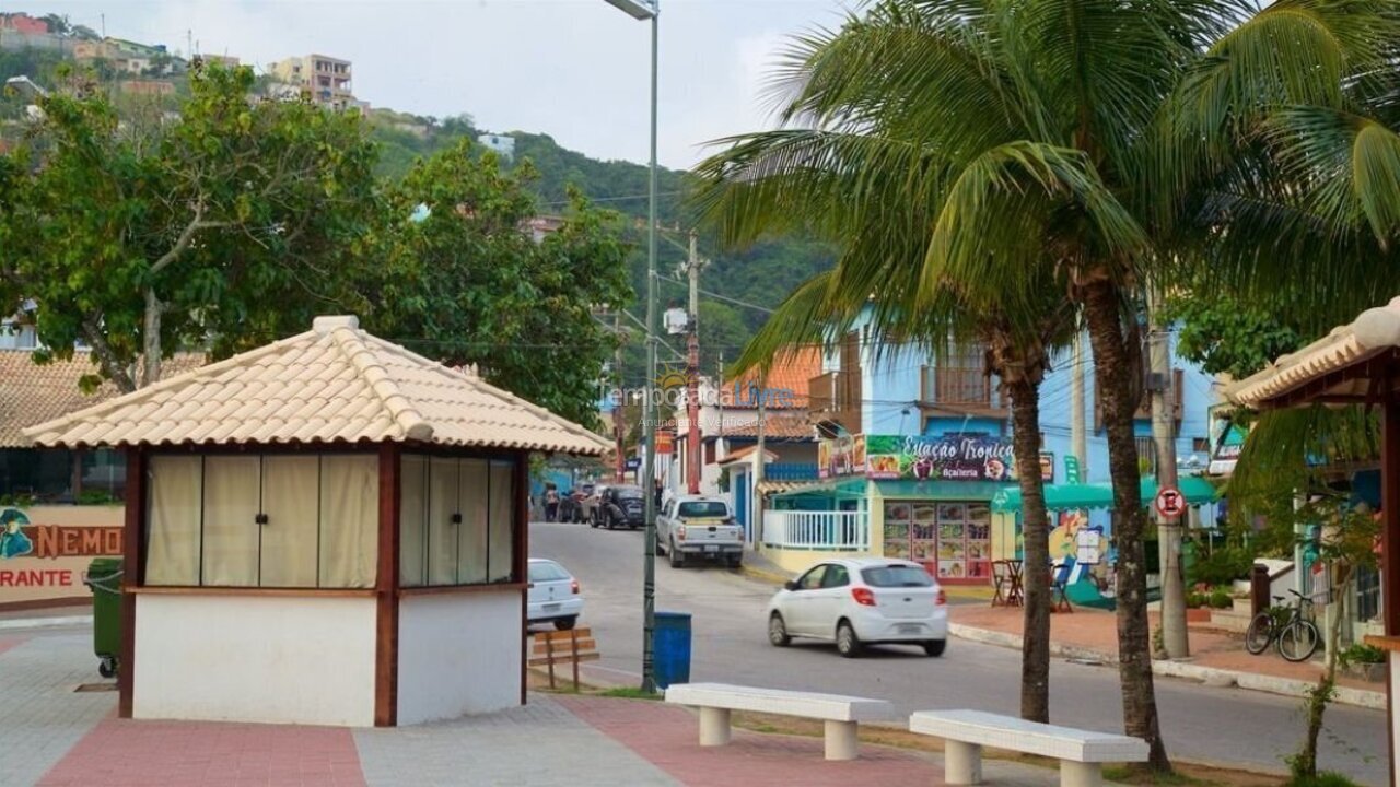 Apartment for vacation rental in Arraial do Cabo (Praia dos Anjos)