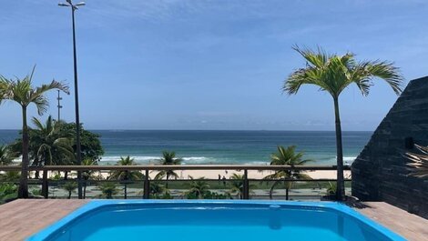 LUXOBRASIL #RJ05 Penthouse 04 Suites Barra da Tijuca Frente al Mar...