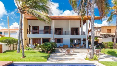 Espléndida casa frente al mar en Jacumã para 15 personas por Carpediem