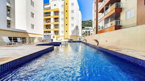 High standard apartment one block from the sea - Praia Grande
