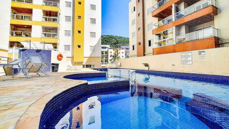 High standard apartment one block from the sea - Praia Grande