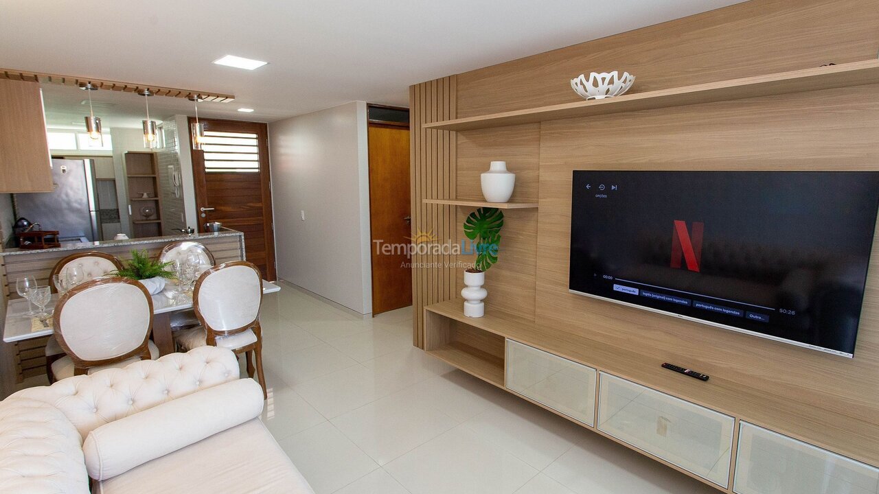 Apartamento para aluguel de temporada em João Pessoa (Pb Praia de Cabo Branco)