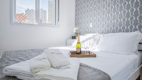 Studio na Vila Madalena, AC, Piscina, Academia