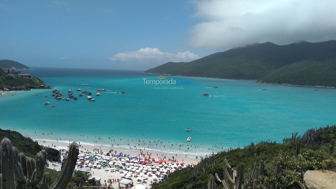 Apartamento para aluguel de temporada em Arraial do Cabo (Praia dos Anjos)