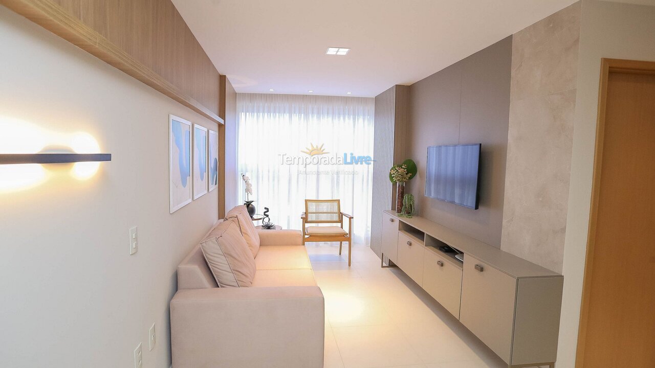 Apartamento para aluguel de temporada em João Pessoa (Pb Praia de Cabo Branco)