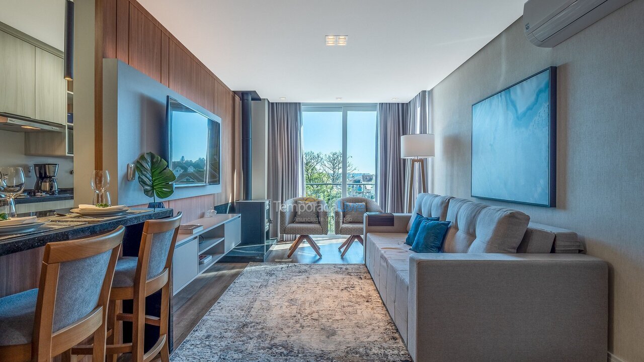 Apartamento para alquiler de vacaciones em Gramado (Centro)