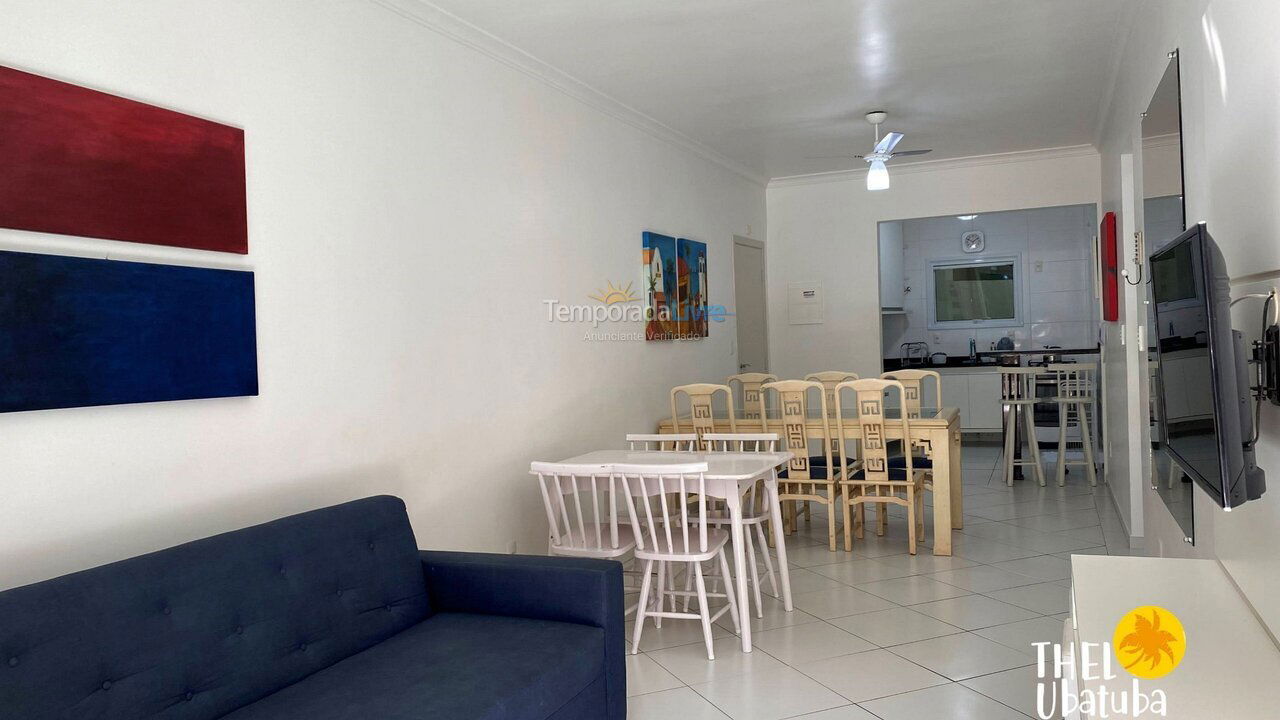 Apartamento para alquiler de vacaciones em Ubatuba (Praia Grande)