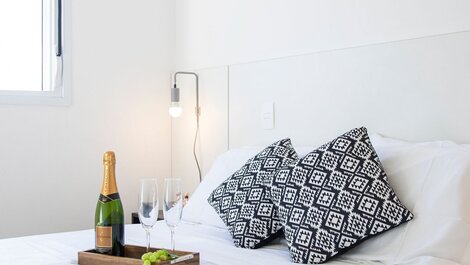 2 dormitorios en Vila Madalena, aire acondicionado, piscina, gimnasio!