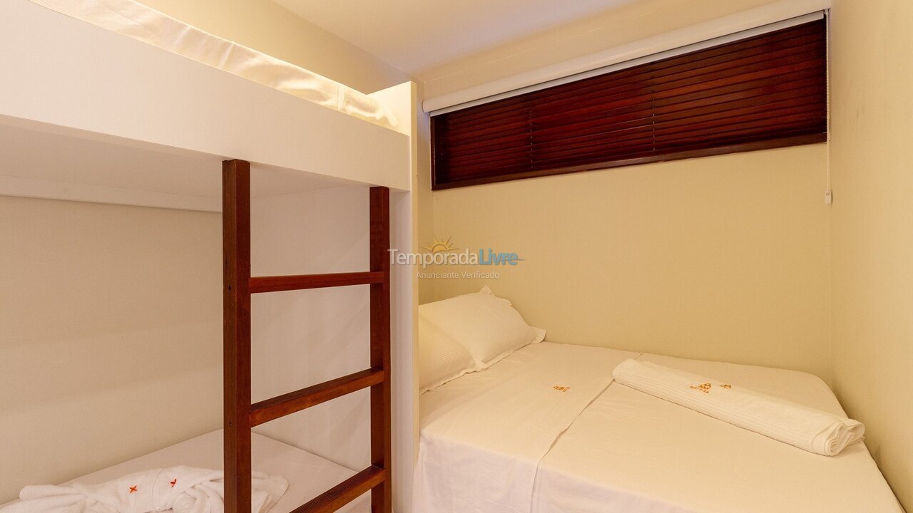 Apartamento para aluguel de temporada em Ipojuca (Praia de Muro Alto)