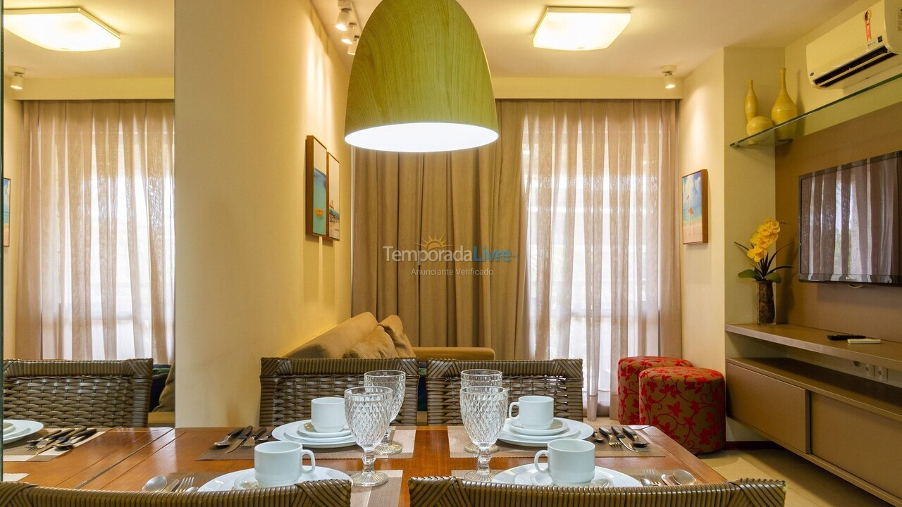 Apartamento para aluguel de temporada em Ipojuca (Praia de Muro Alto)