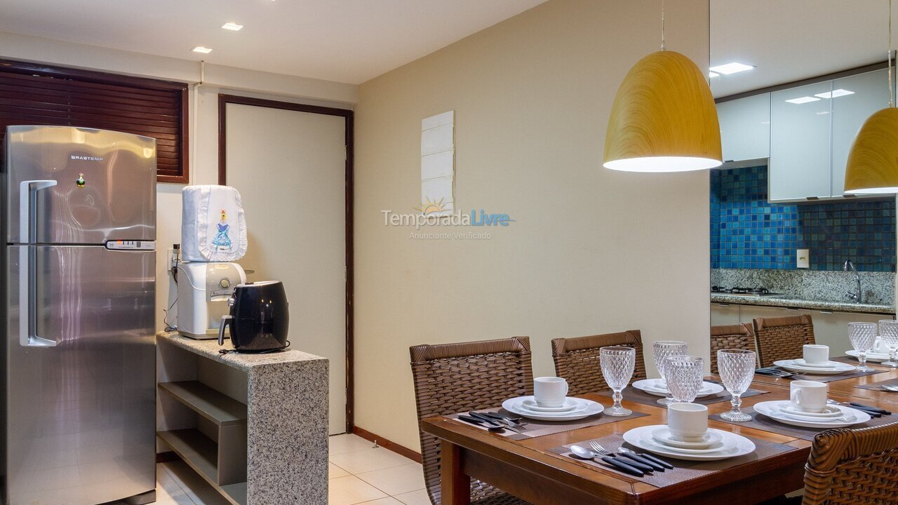Apartamento para aluguel de temporada em Ipojuca (Praia de Muro Alto)