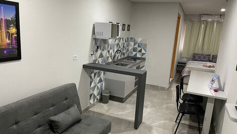 Novo apartamento Studio a 5 minutos do Paraguai - Vila Portes