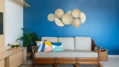 CBL201C Excelente flat em Porto de Galinhas no Cupe Beach Living
