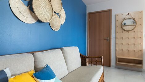 CBL201C Excelente flat em Porto de Galinhas no Cupe Beach Living