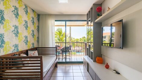 Flat at Marulhos Suites Resort Muro Alto Porto de Galinhas Beira Mar