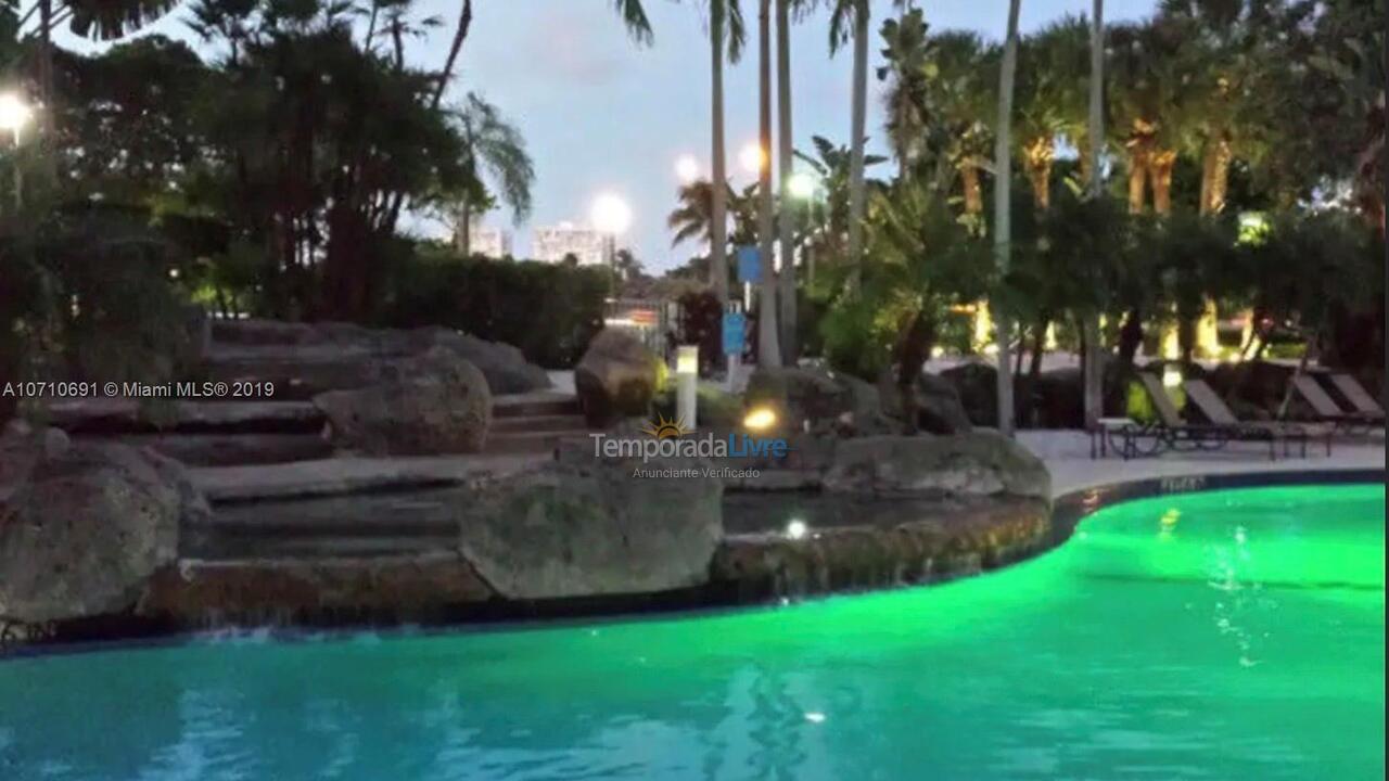 Apartamento para aluguel de temporada em Miami Beach (Aventura Miami)