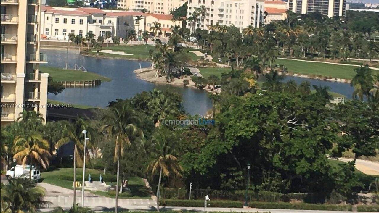 Apartamento para aluguel de temporada em Miami Beach (Aventura Miami)