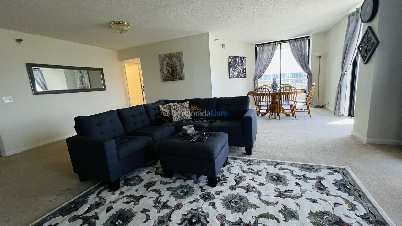 Apartamento para aluguel de temporada em Miami Beach (Aventura Miami)
