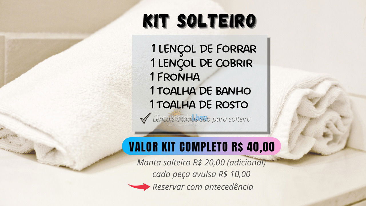 Apartamento para alquiler de vacaciones em Arraial do Cabo (Centro)