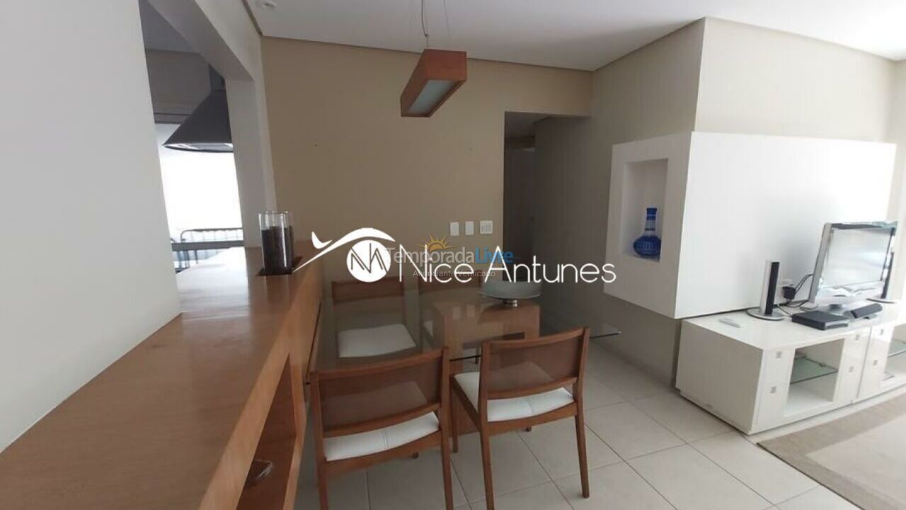Apartamento para aluguel de temporada em Bertioga (Riviera de São Lourenço)