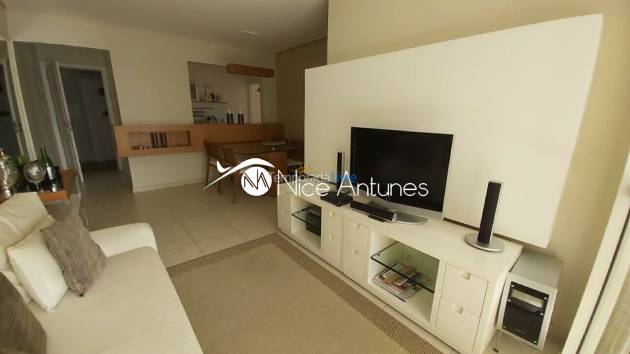 Apartamento para aluguel de temporada em Bertioga (Riviera de São Lourenço)