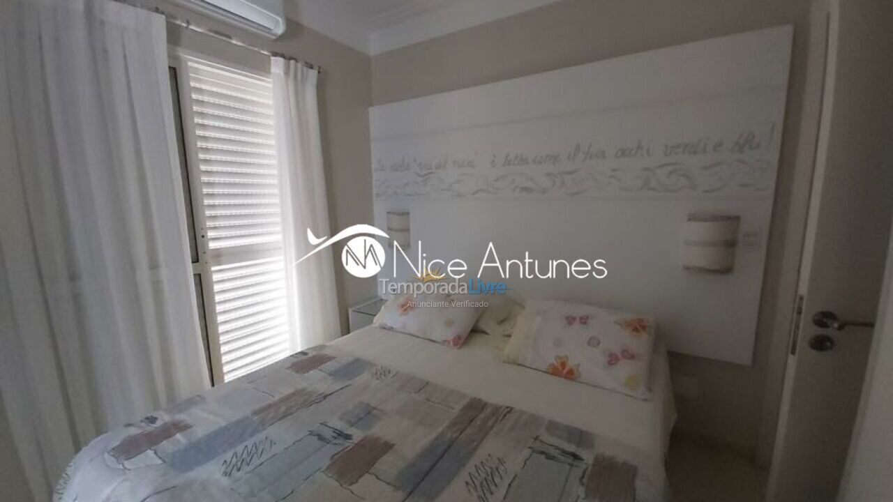 Apartamento para aluguel de temporada em Bertioga (Riviera de São Lourenço)