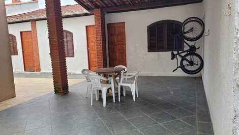 House with pool on Itanhaem beach