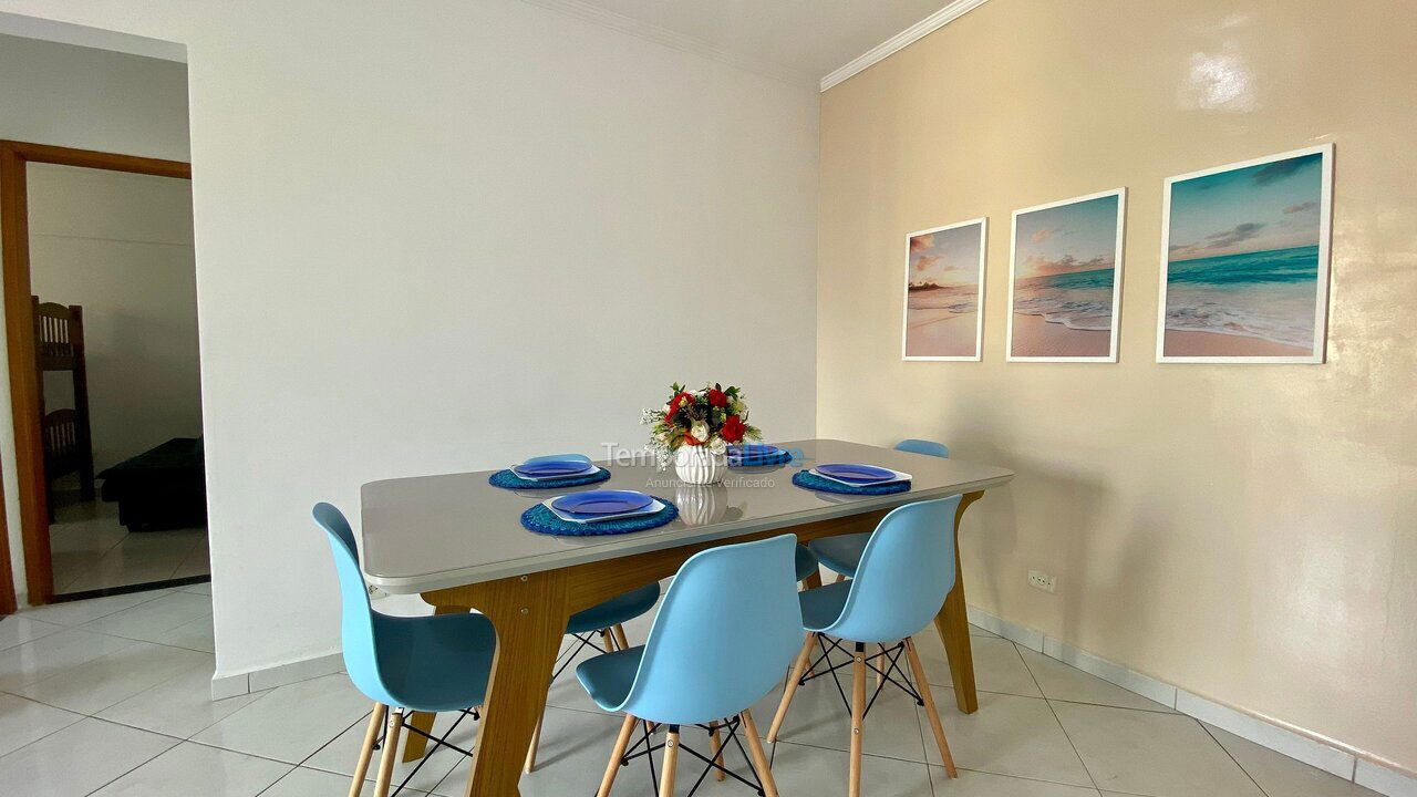 Apartment for vacation rental in Praia Grande (Tupi)