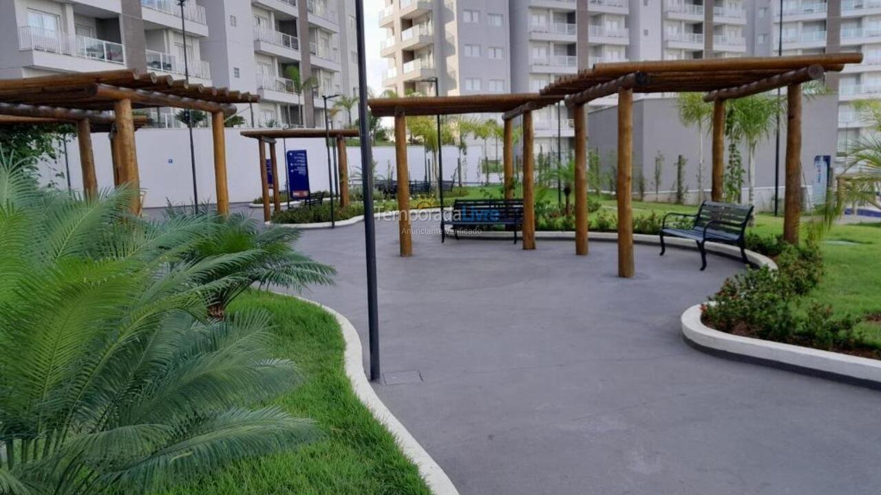 Apartment for vacation rental in Caldas Novas (Solar de Caldas)