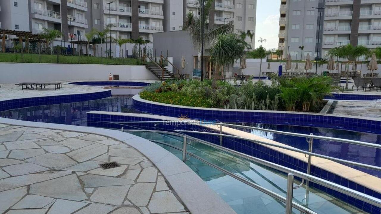 Apartment for vacation rental in Caldas Novas (Solar de Caldas)