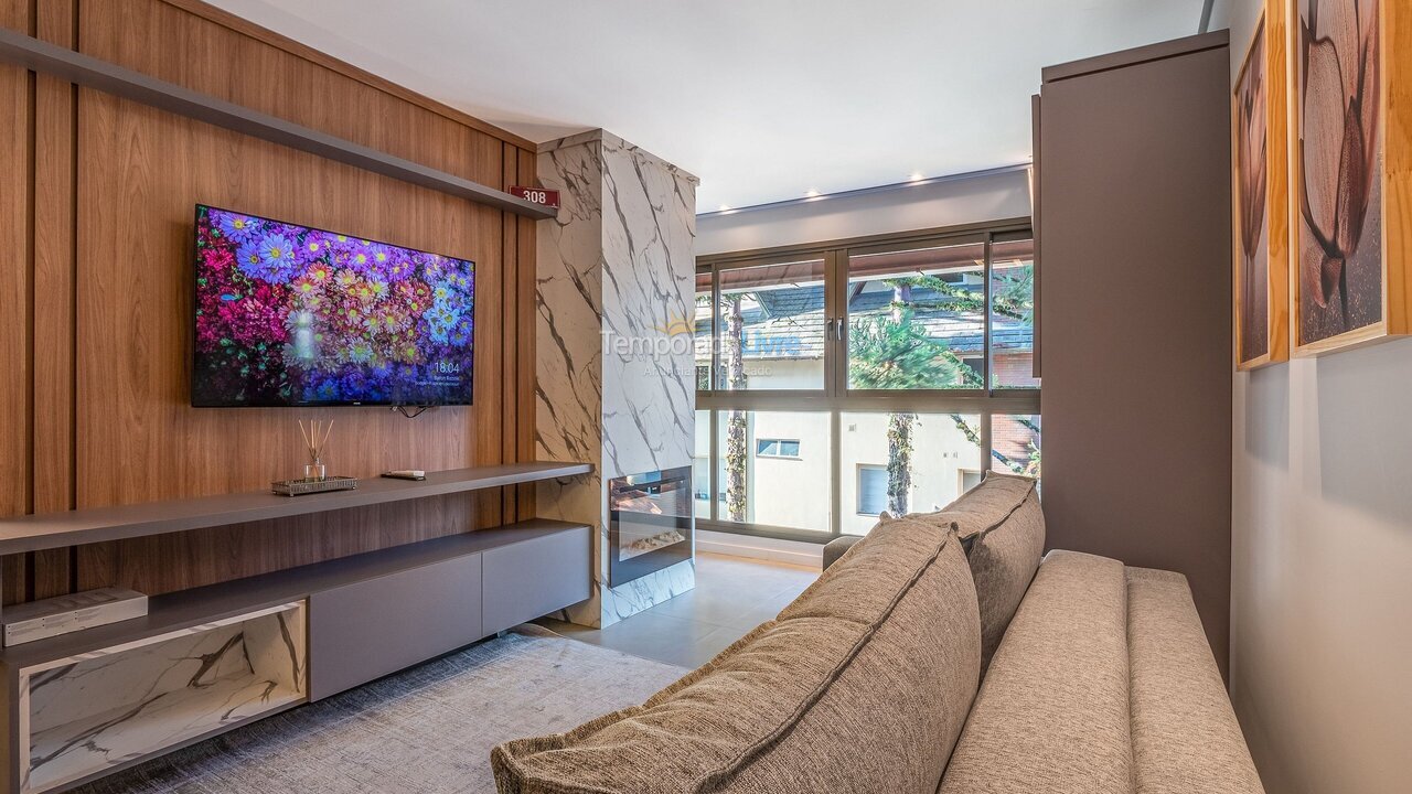 Apartamento para alquiler de vacaciones em Canela (Centro)