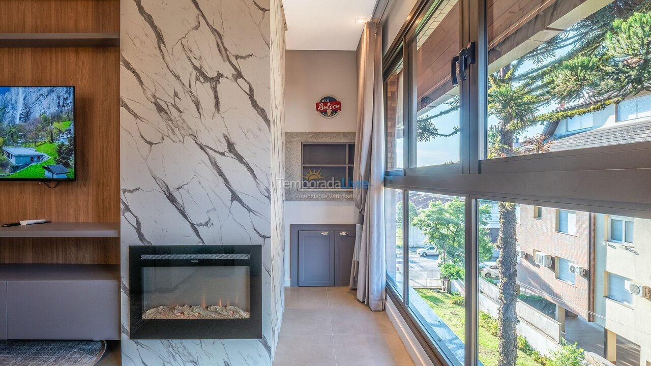 Apartamento para alquiler de vacaciones em Canela (Centro)