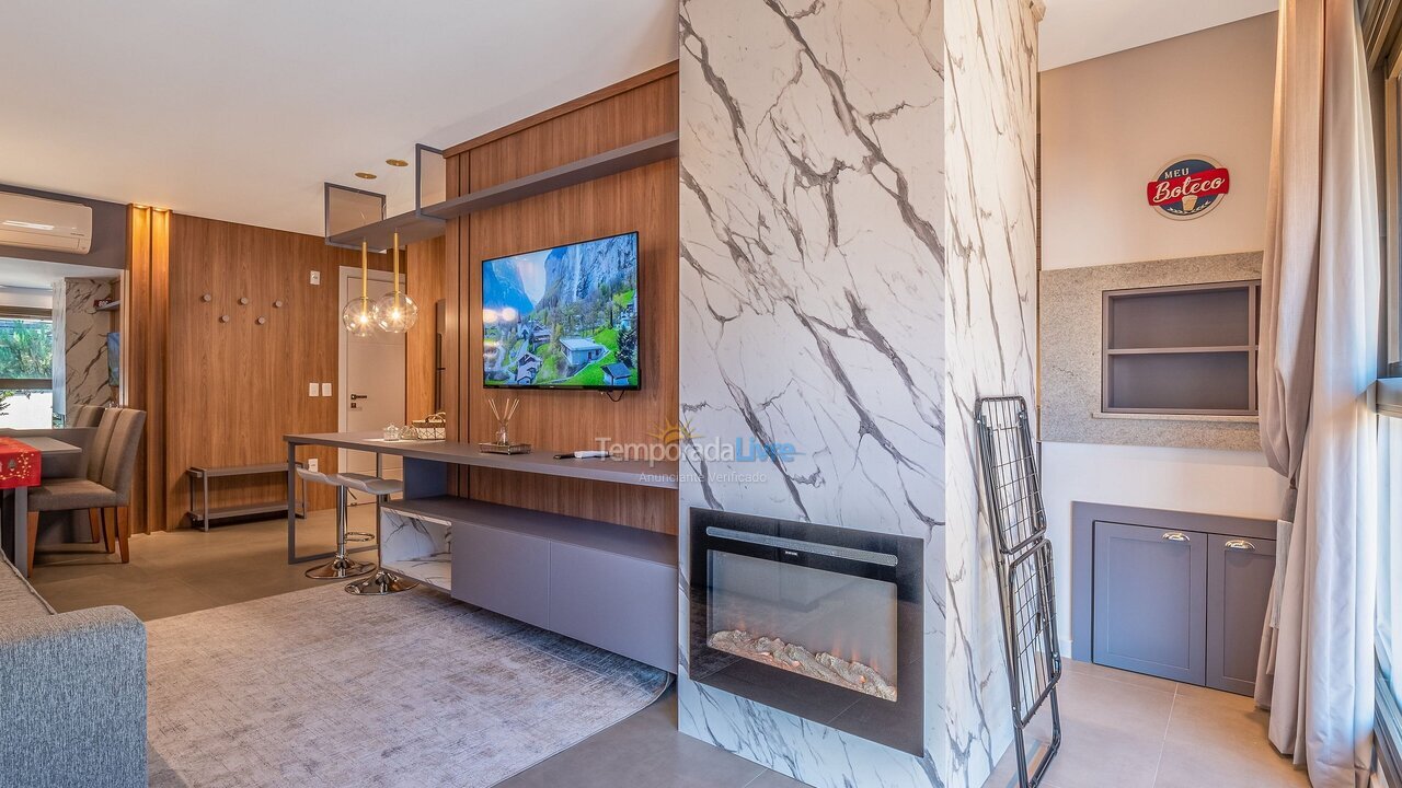 Apartamento para alquiler de vacaciones em Canela (Centro)