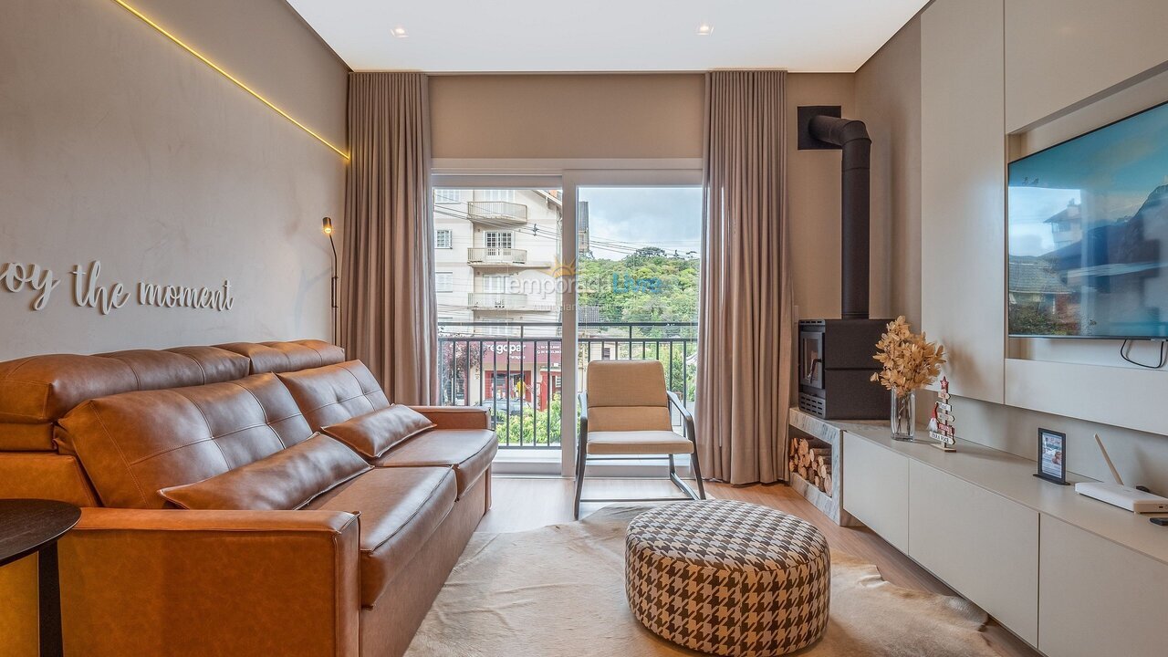 Apartamento para aluguel de temporada em Gramado (Centro)