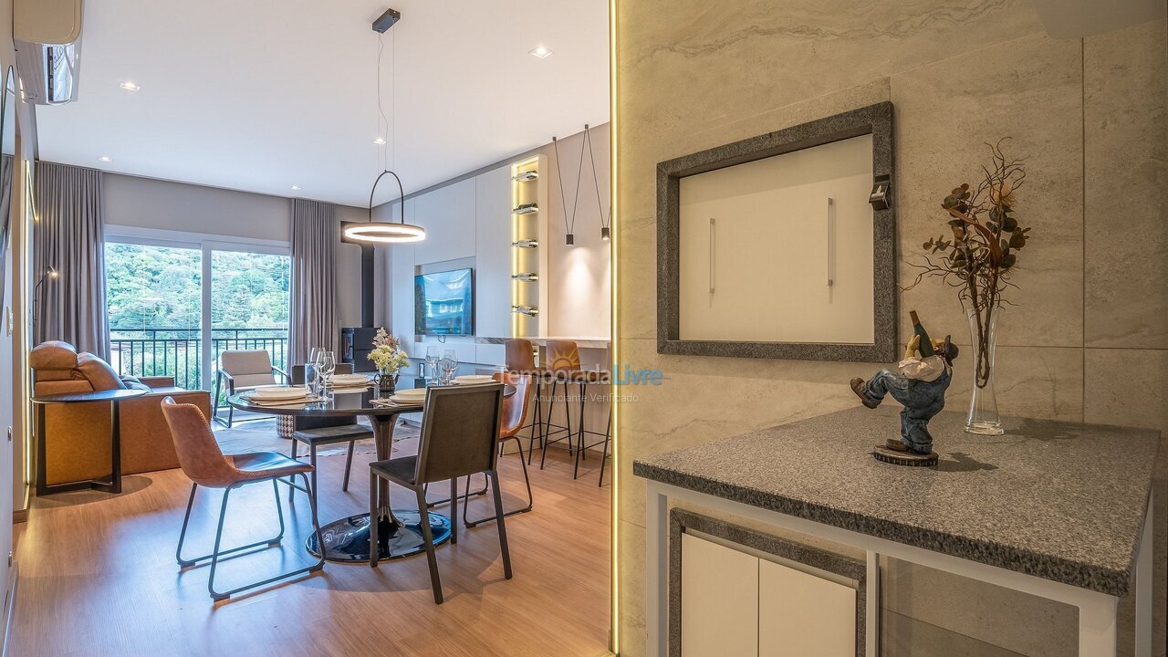 Apartamento para aluguel de temporada em Gramado (Centro)