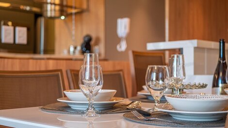 Bavarian Hall 105 - Apt 2 suites in Gramado, with beautiful view