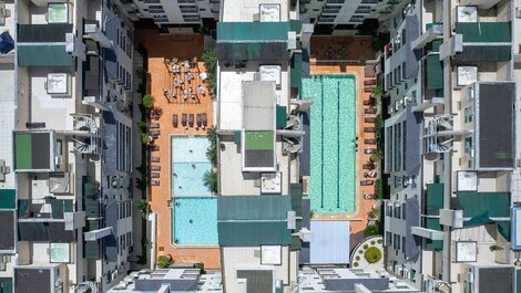 Apartamento 1 quarto no Summer Beach Bombas SC 311