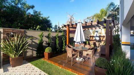 Aluguel Apartamento 2 quartos s/ 1 suíte Piscina | Bombas/SC