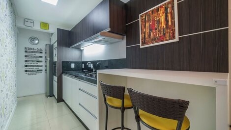 Alquiler Apartamento 2 habitaciones s / 1 suite Piscina Bombas / SC