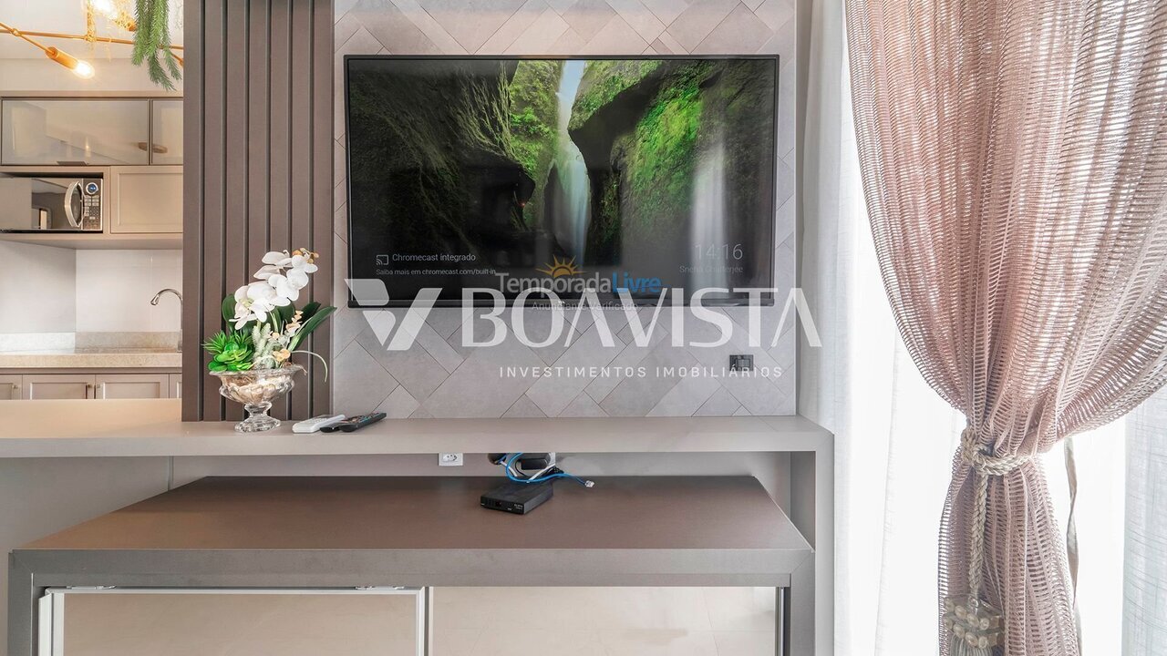 Apartment for vacation rental in Bombinhas (Praia de Bombinhas)