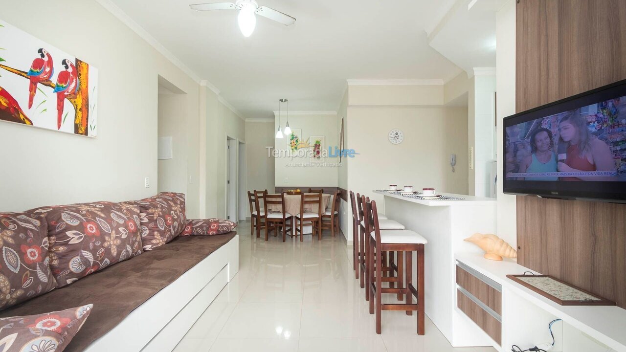 Apartamento para alquiler de vacaciones em Bombinhas (Praia de Bombas)