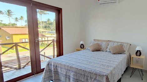 Casa de playa con piscina privada, 3 habitaciones, 5 minutos a pie de la playa