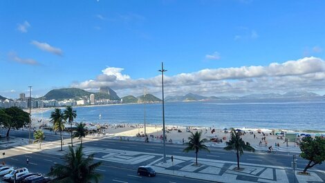 Seafront loft for vacation rental in Copacabana