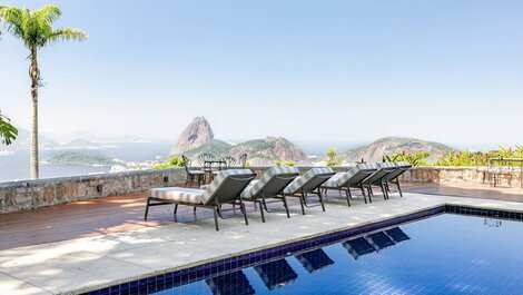 Rio019 - Mansion with stunning views in Santa Teresa