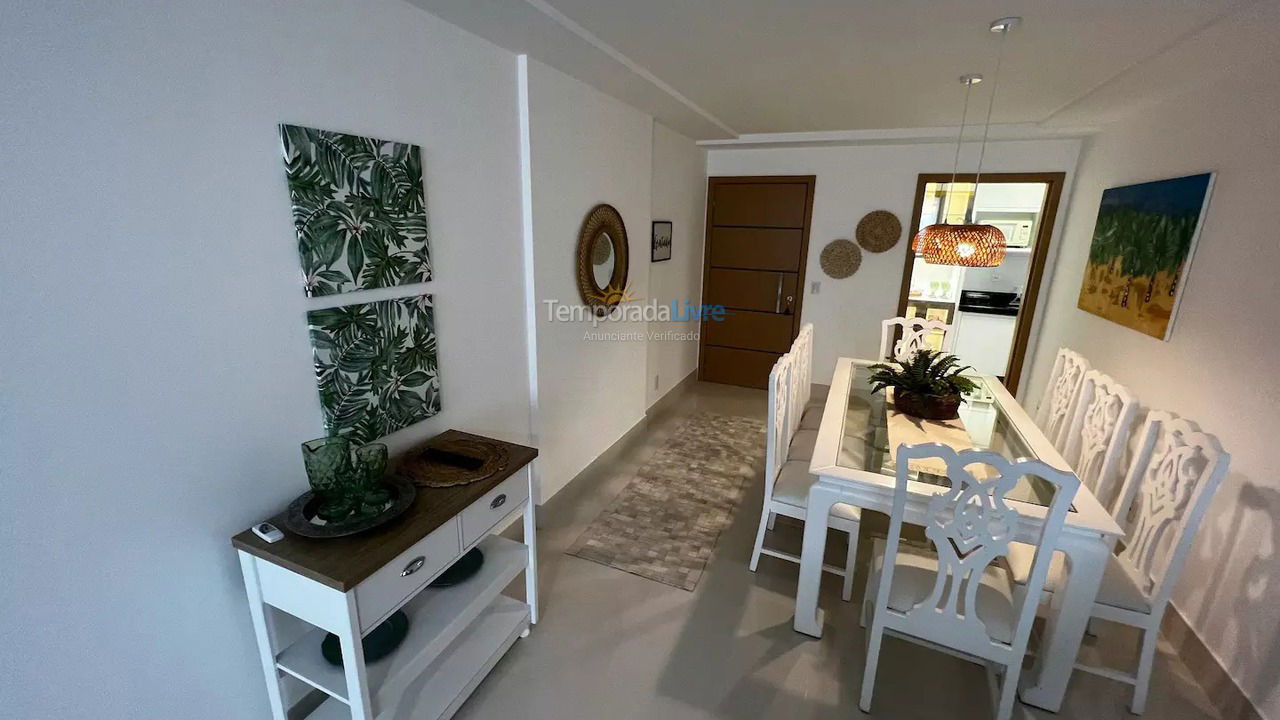 Apartamento para aluguel de temporada em Guarapari (Praia do Morro)