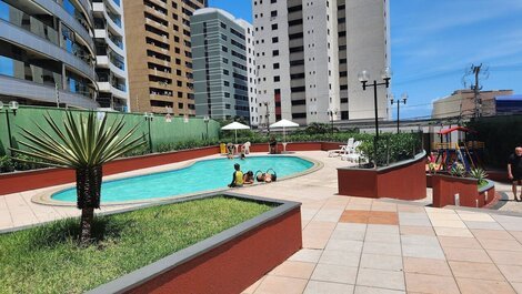 Apartamento de 2 dormitorios con piscina - Praia de Iracema 707