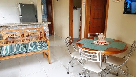 Apartamento lindo praia do Sapê, com jeitinho e conforto de casa