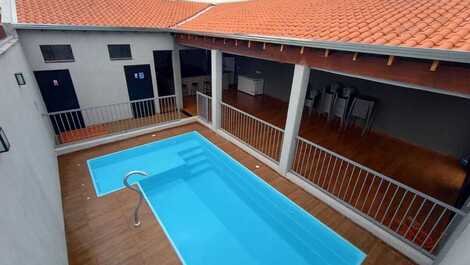 Accommodation with Pool and Barbecue Area