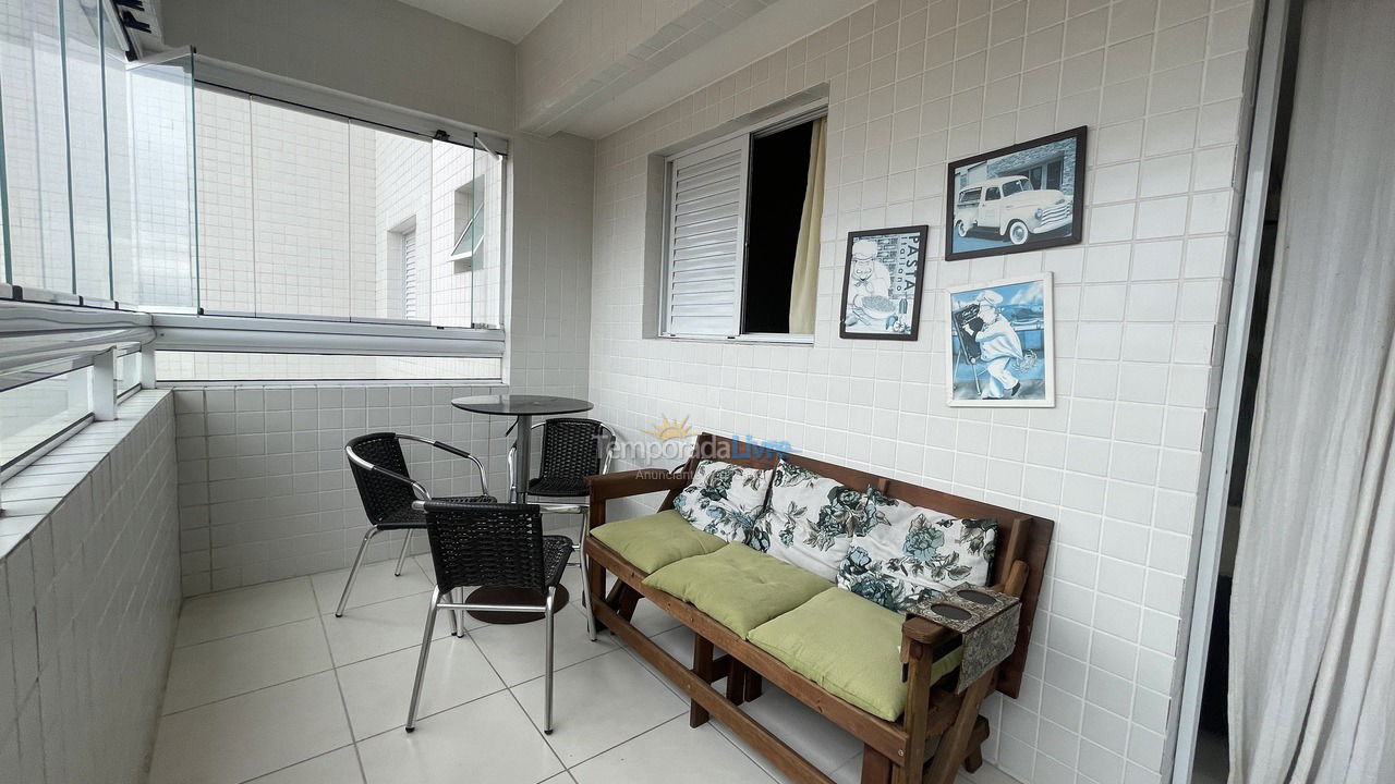 Apartment for vacation rental in Praia Grande (Aviação)